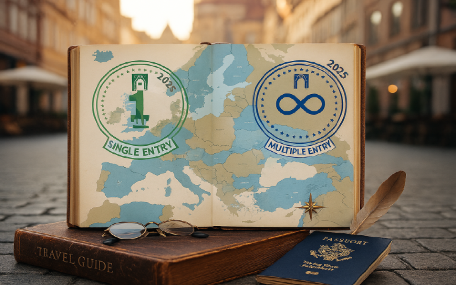 راهنمای کامل ویزای شینگن تک‌ورودی (Single Entry) و چندبار ورود (Multiple Entry) 2025