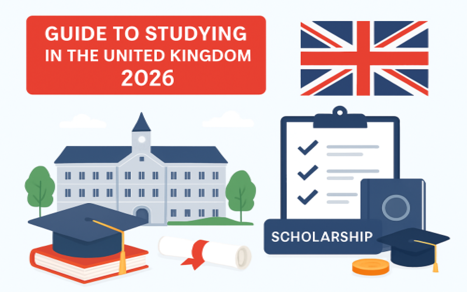 راهنمای کامل مهاجرت تحصیلی به انگلستان 2026 (شرایط، مدارک، بهترین دانشگاه‌ها و لیست بورسیه‌های فول فاند)