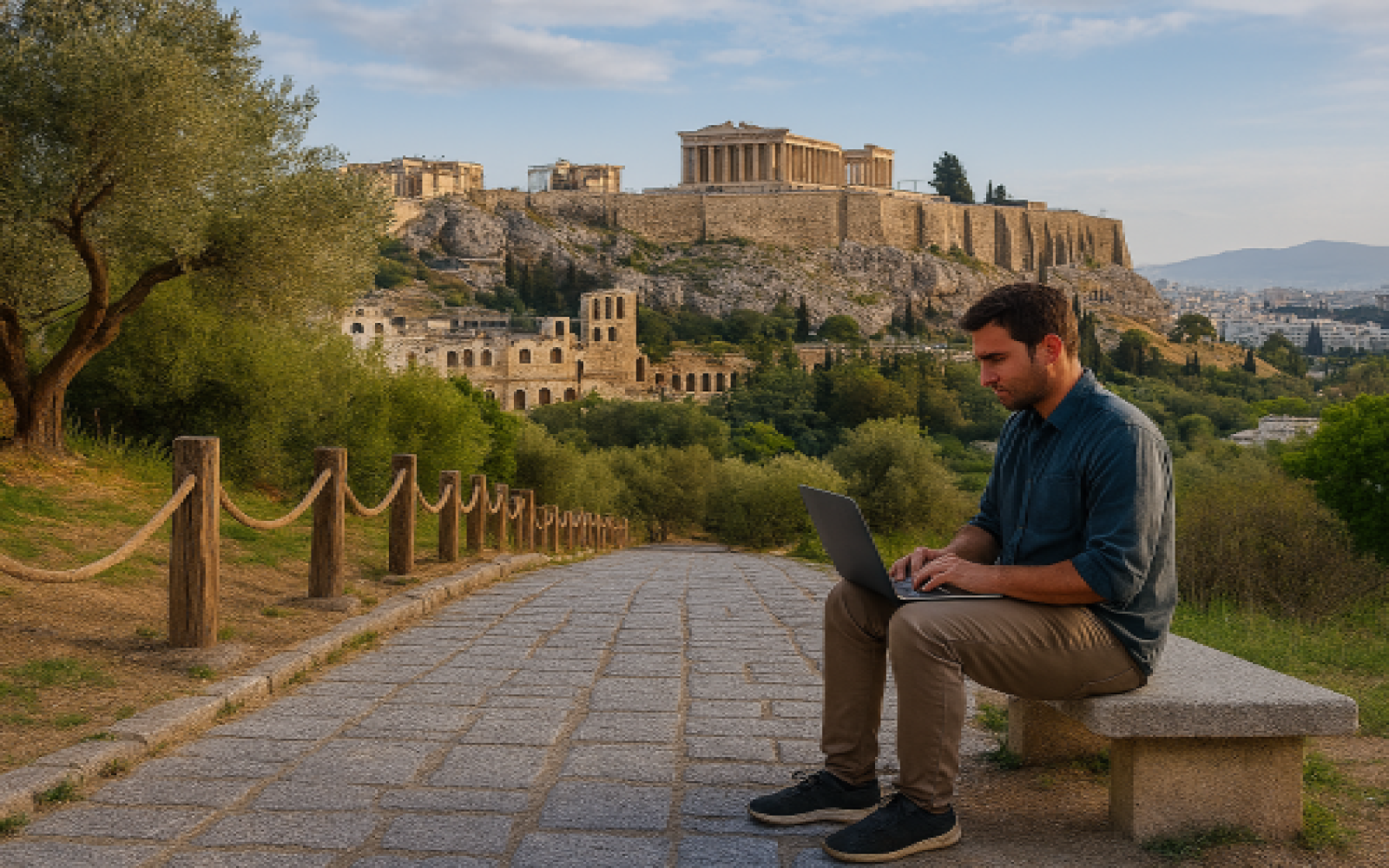 ویزای دیجیتال نومد یونان 2026 | شرایط اقامت، هزینه‌ها و بهترین شهرها برای فریلنسرها