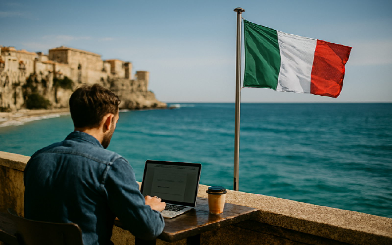 راهنمای کامل ویزای دیجیتال نومد ایتالیا 2026 ( حداقل درآمد، مالیات کم، همراه خانواده و بهترین شهرها)