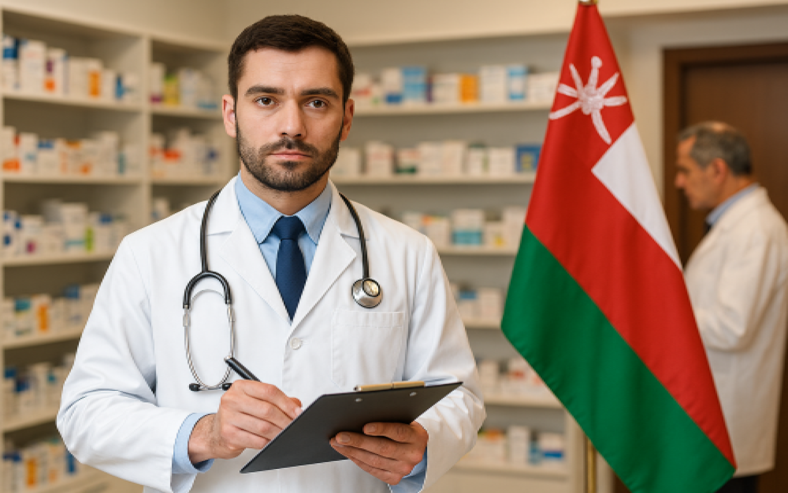 استخدام داروساز در عمان 2026 | اسکان، بیمه درمانی و حقوق تا ۳۵۰۰ ریال