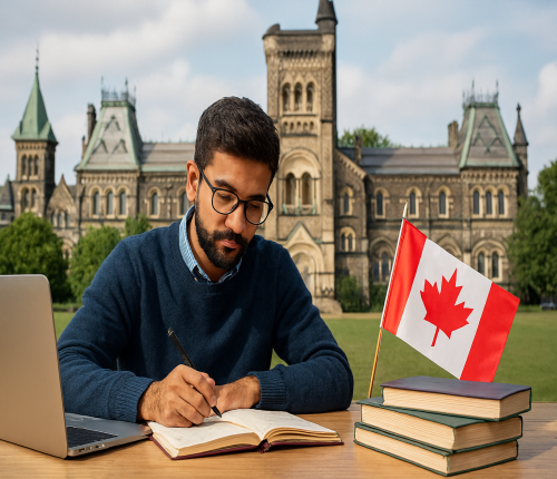 راهنمای جامع مهاجرت تحصیلی به کانادا 2025 (مراحل، شرایط و دانشگاه‌های برتر)