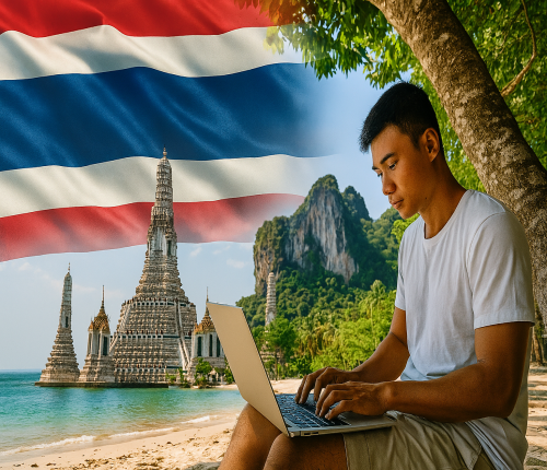 راهنمای کامل ویزای دیجیتال نومد تایلند 2026 | مدارک، مراحل و زندگی قانونی فریلنسرها
