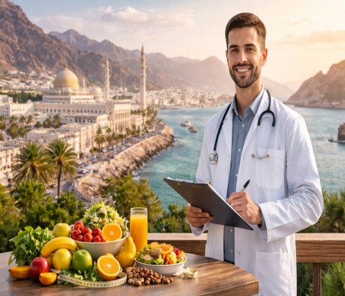 استخدام کارشناس تغذیه در عمان 2026 | حقوق بدون مالیات، بیمه و مسکن